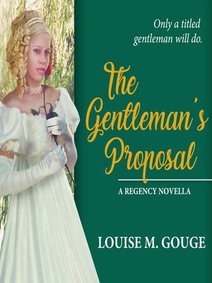 cover image of The Gentleman's Proposal